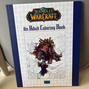 Blizzard Entertainment Gaming Collectable WORLD OF WARCRAFT Adult Coloring Book
